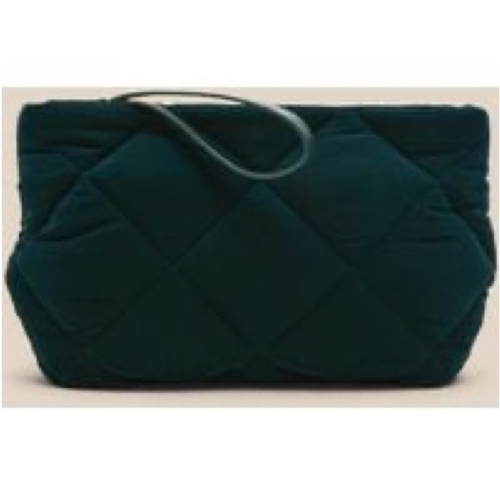 Banana Republic velvet clutch